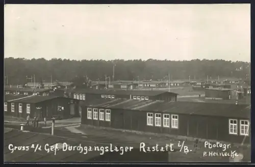 AK Rastatt i. B., Gef. Durchgabgslager Rastatt