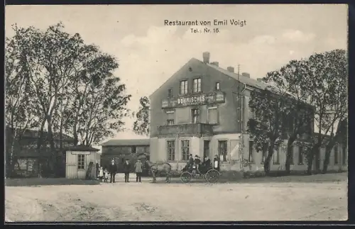 AK Rehfelde /Ostbahn, Restaurant von Emil Voigt