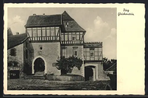 AK Wachstedt, Burg Gleichenstein, Einganstor