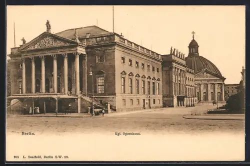 AK Berlin, königliches Opernhaus