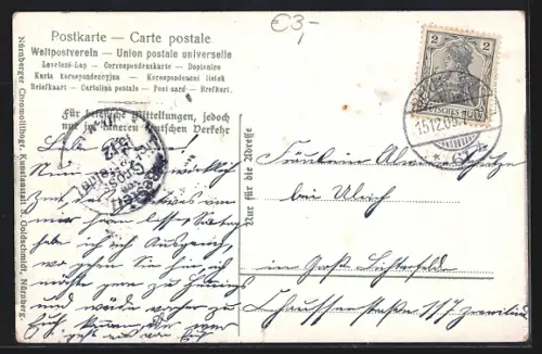 AK Berlin, Kaiser Wilhelm I. Denkmal