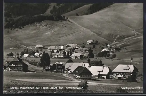 AK Bernau-Innerlehen /Schwarzwald, Ortsansicht mit Bernau-Dorf