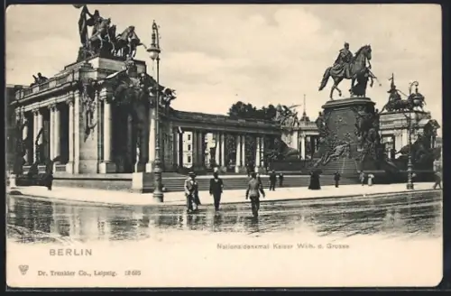 AK Berlin, Nationaldenkmal Kaiser Wilhelm d. Grosse