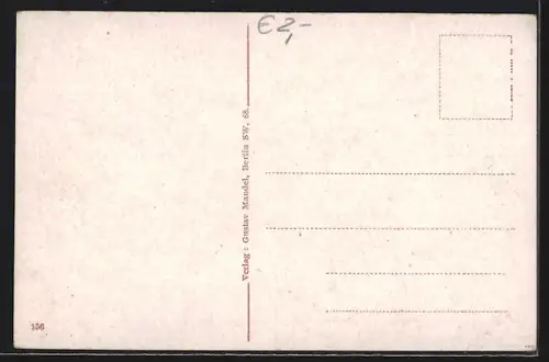 AK Berlin, Opernhaus und Hedwigskirche