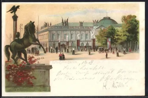 Lithographie Berlin, Königliches Zeughaus