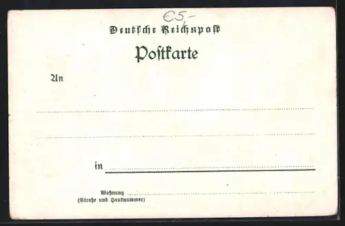 Lithographie Berlin, Neuer Dom, Café Bauer in der Friedrichstr. Ecke Unter den Linden