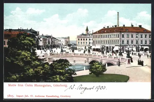 AK Göteborg, Motiv fran Östra Hamngatan