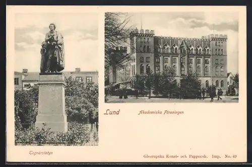 AK Lund, Akademiska Föreningen, Tegnerstatyn