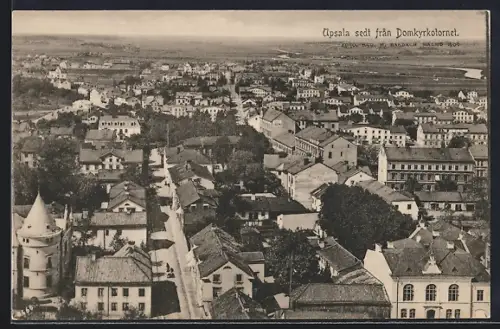 AK Upsala, Upsala sedt fran Domkyrkkotornet