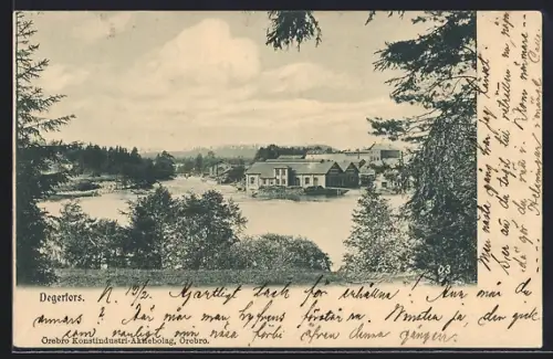 AK Degerfors, Blick auf den Ort