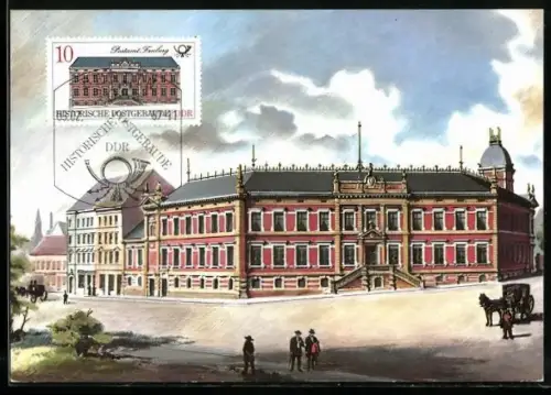 Maximum-AK Freiberg, Postamt Freiberg Erbaut 1888 bis 1889