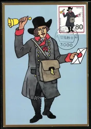 Maximum-AK Bote der hamburgischen Fusspost 1808