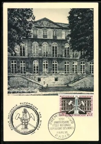 Maximum-AK Paris, 175e Anniversaire Ecole Nationale Superieure des Mines 1959