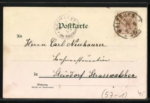 Duft-AK Bunte Blumen in voller Blüte
