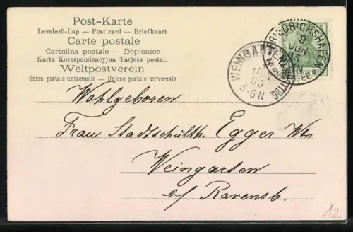 Duft-AK Blühende Blumen mit Duft