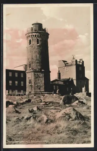 AK Brocken, Brockenturm mit Observatorium