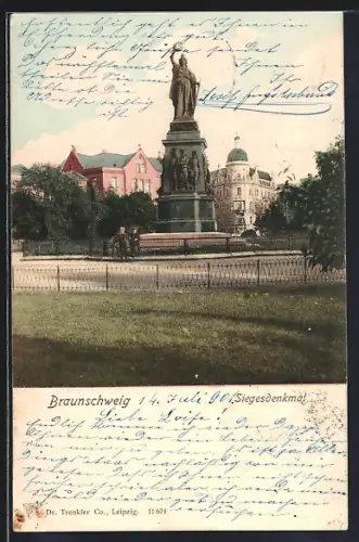 AK Braunschweig, Siegesdenkmal