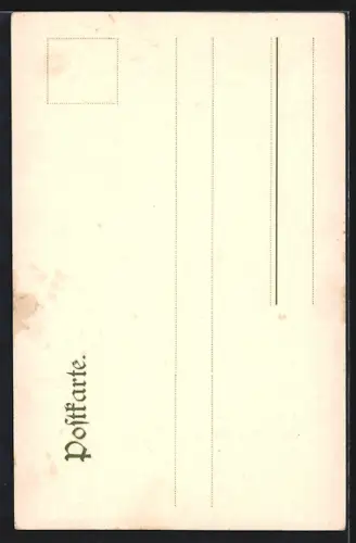 AK Aachen, Blick durch den Kreuzgang im Dom