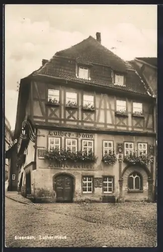 AK Eisenach, Gesamtansicht vom Luther-Haus