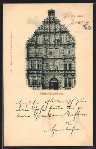 AK Hameln, Das Rattenfängerhaus