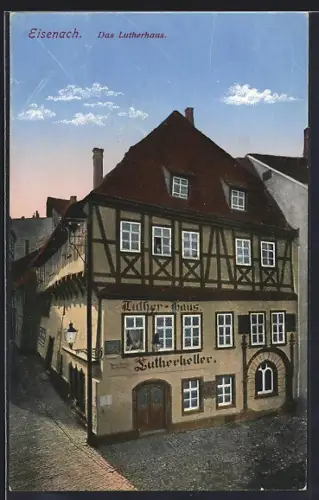 AK Eisenach, Partie am Lutherhaus