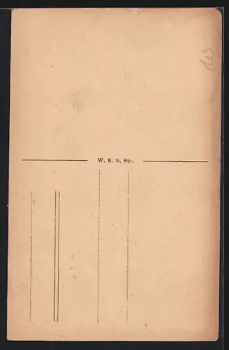 AK Halberstadt, Rathaus, Seitengebäude