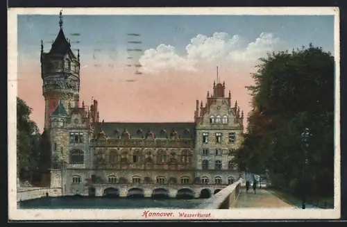 AK Hannover, Partie an der Wasserkunst