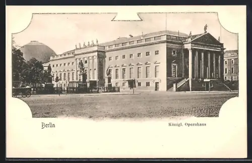 AK Berlin, Partie am Königlichen Opernhaus