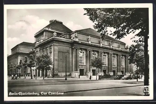 AK Berlin-Charlottenburg, das Opernhaus
