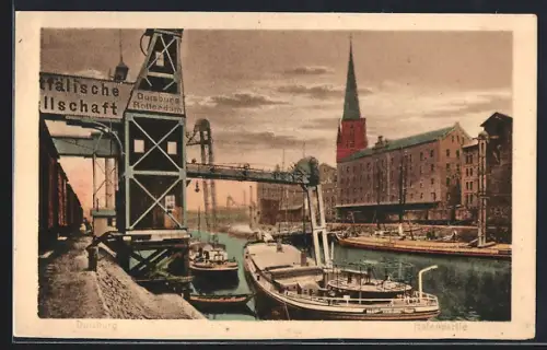 AK Duisburg, Hafenpartie