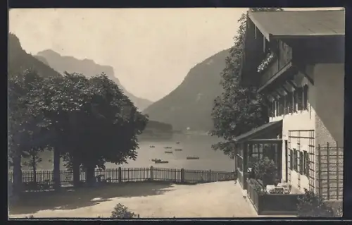 AK Bad Reichenhall, Cafè Kibling am Saalachsee