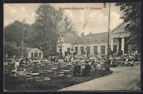 AK Hannover-Kirchrode, Tiergarten-Restaurant, Inh. J. Schwarze