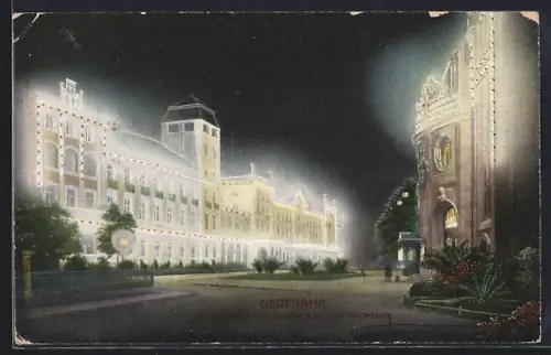 AK Neuenahr, Illumination des Kurhauses und Kurhotels