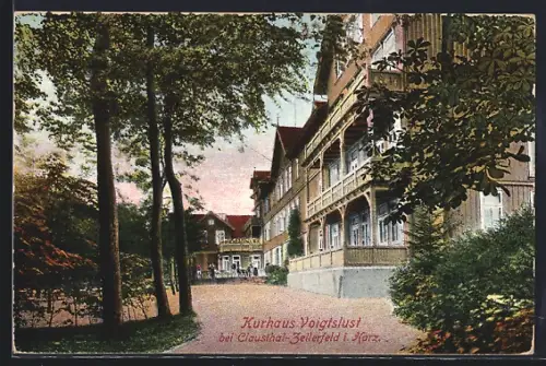 AK Clausthal-Zellerfeld, das Kurhaus Voigtslust