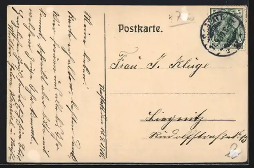 AK Rastatt, Rathaus, Vorderansicht mit Alexiusbrunnen