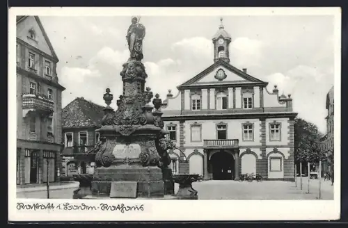 AK Rastatt, Am Rathaus