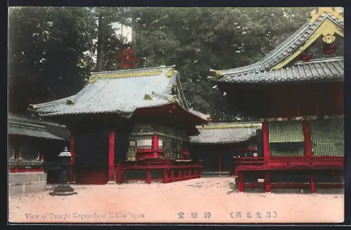 AK Nikko, View of Temple Kagurado
