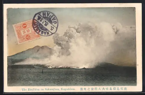 AK Kagoshima, The Eruption on Sakurajima