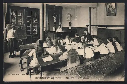 AK Auxerre, Institution Ste-Geneviève, 1re Classe