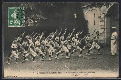 AK Auxerre, Jeunesse Auxerroise, Mouvements d`ensemble, Adultes