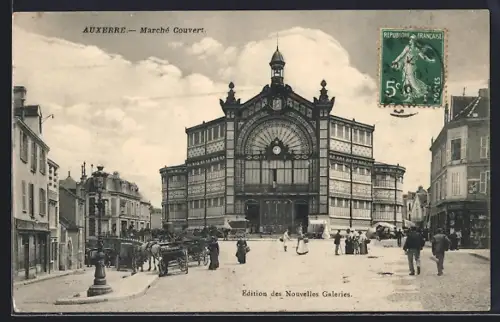 AK Auxerre, Marché Couvert