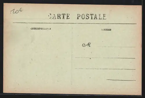 AK Sens, Hôpital temporaire n° 57 avec des soldats devant l`entrée