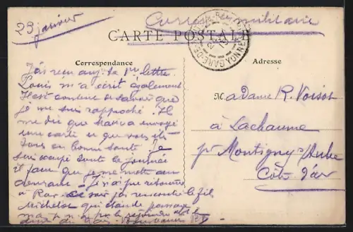 AK Nuits-sur-Armancon /Yonne, Abside de l`Église, XVIe siècle, restaurée par les habitants en 1701