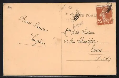 AK Villeneuve-l`Archevêque, Rue de la République