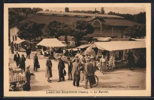 AK Laroche-Migennes /Yonne, Le Marché