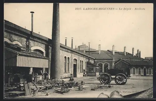 AK Laroche-Migennes, Le Dépôt, Ateliers