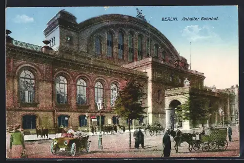 AK Berlin-Kreuzberg, Anhalter Bahnhof
