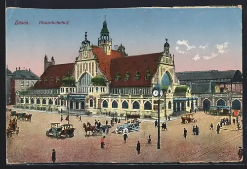 AK Essen, Platz am Hauptbahnhof