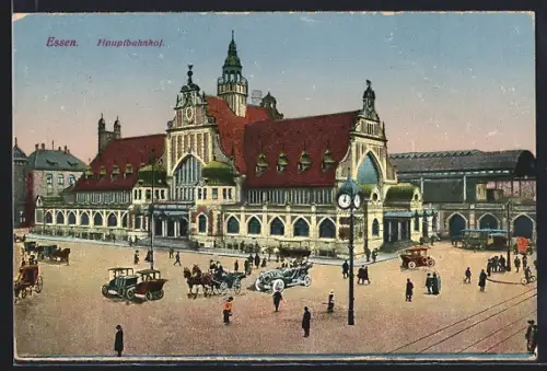 AK Essen, Platz am Hauptbahnhof