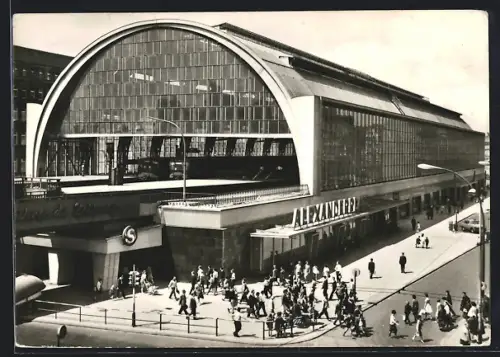 AK Berlin, S-Bahnhof Alexanderplatz